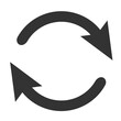 Reload icon. Rotation symbol