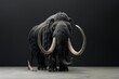 A digitally reconstructed mammoth part of a de-extinction project to bring back ancient species