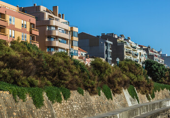 Poster - Buildings on Colonel Raul Peres Street in Foz do Douro area of Porto, Portugal