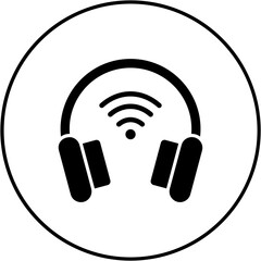 Wireless Headphones Icon