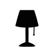table lamp Night Illustration Silhouette Shape Element Art