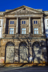 Poster - Facade of University of Porto headquarters in Vitoria area of Porto city, Portugal