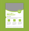 © Creativeactive - Natural cream and product flyer or organic cosmetic