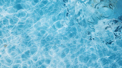  Calm Blue Swimming Pool Water Texture Background