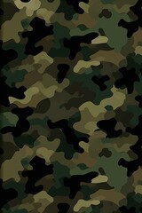 Camouflage military pattern background wallpaper design. Ai Generative