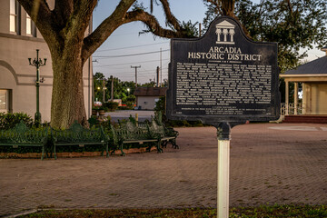 Canvas Print - arcadia, fl