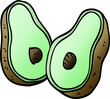 carton avocado