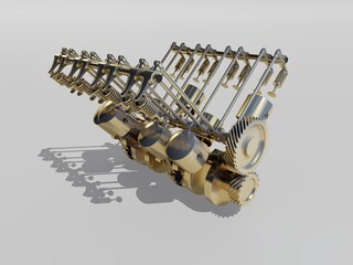 Poster - The engine