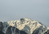 Fototapeta Las - snow covered mountains in winter