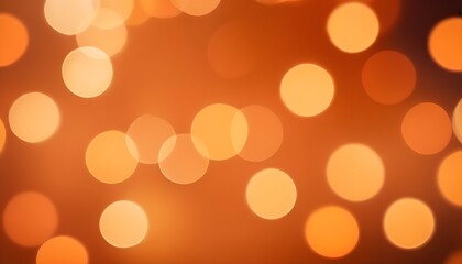 abstract orange background with bokeh create with ai