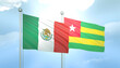 Mexico and Togo Flag Together A Concept of Relations