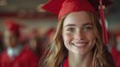 students receive their diplomas on graduation day, their smiles radiant as they celebrate the culmination of years of hard work and dedication, in stunning 16k full ultra HD.