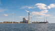 Nordjylland Power power plant along Limfjord in Vodskov near Aalborg, Denmark