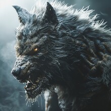 Werewolf Redesigned With Genetic Mutation Elements, Combining Classic Lycanthropy With Bioengineering, Fierce And Unpredictable , Sci-fi Tone, Technology