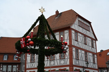 Wall Mural - Advent in Seligenstadt