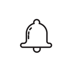 Poster - Alarm Bell Timer Line Icon