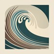 abstract blue wave , pattern, sea, shape, ocean, symbol
