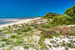 The beautiful beach of Busselton on a sunny morning, Western Australia