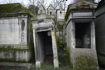 Canvas Print - Tombe cimetière