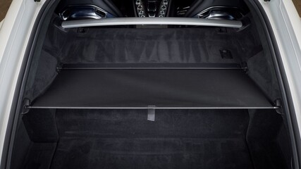 Wall Mural - Cargo cover in a car