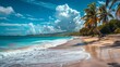 Flamenco Beach - Puerto Rico generative ai