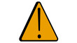 © Haseen - 3D Yellow warning Icon, symbol Caution Warning Sign Sticker: Attention and Caution Signs for Fire, High Voltage, Toxicity, and Temperature Danger. Vector Illustration.