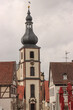 Marktblick mit Stadtkirche in Gersfeld/Rhön