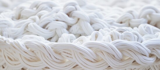 An appetizing bowl filled with delicious noodles placed against a simple white backdrop