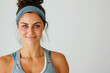 Photo of a Beautiful Female Fitness Instructor, Generative AI
