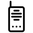walkie talkie icon, simple vector design