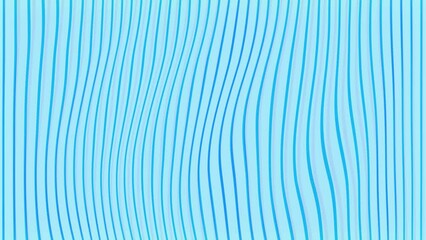 Wall Mural - Geometric curved lines wavy animation background.