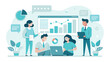 © chapicha - The Symphony of Data, Business Minds in Harmony