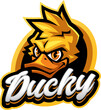 Ducky head mascot