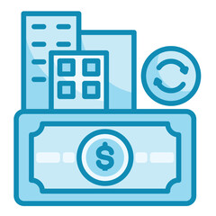 Canvas Print - Cashflow Icon