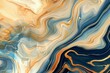 Abstract background gold-blue-beige waves
