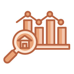 Wall Mural - Market Analysis Icon