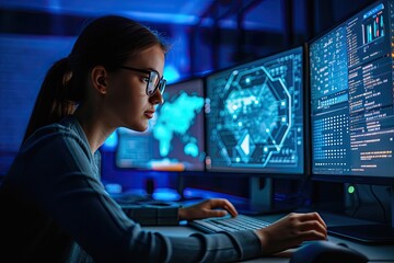 Aufkleber - Developing a cybersecurity training program for employees of a digital company, Designing a comprehensive cybersecurity training program tailored to the needs of employees in a digital company