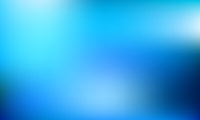 Poster - glowing blurry blue color gradient background. color gradient design for banners, wallpapers, covers, and other purposes.