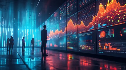 Aufkleber - business economic growth