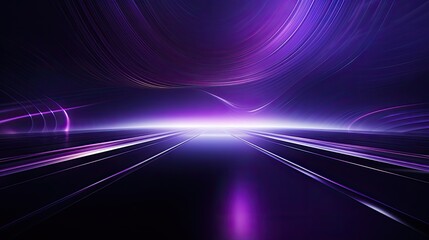 Wall Mural - design purple technology background