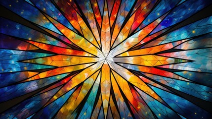 Wall Mural - glass star bethlehem