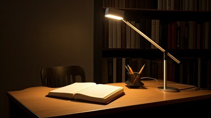 Poster - minimalist reading light