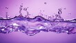 lilac purple splashes