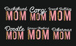 Dog Mom Mother's Day T-Shirt Design