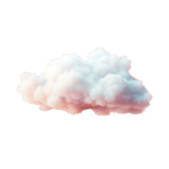 Wall Mural - A floating cloud in the sky