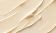 The texture of cosmetic cream sample