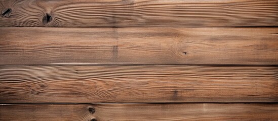 Poster - Detailed view of a wooden wall showcasing an abundance of natural wood grain patterns, adding a rustic charm to the setting