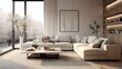 neutral interior design living room