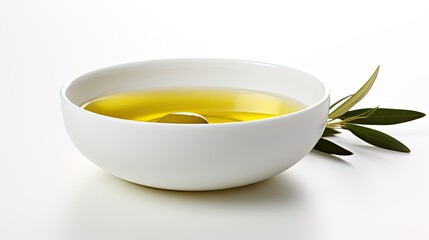 Sticker - aesthetic olive oil white bowl