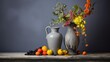 © vectorwin - colorful grey painted background